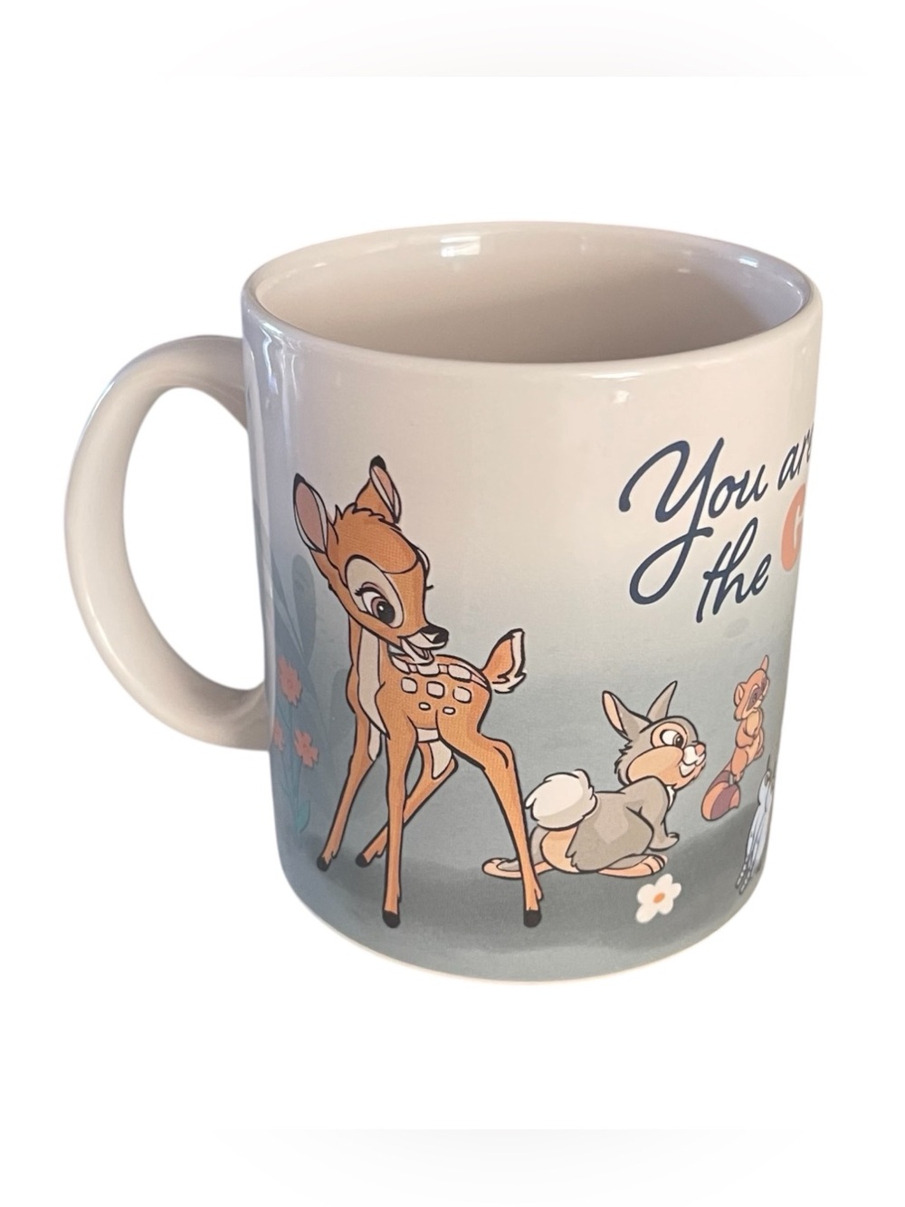 Bioworld Cream and Tan Bambi Ceramic Coffee Mug